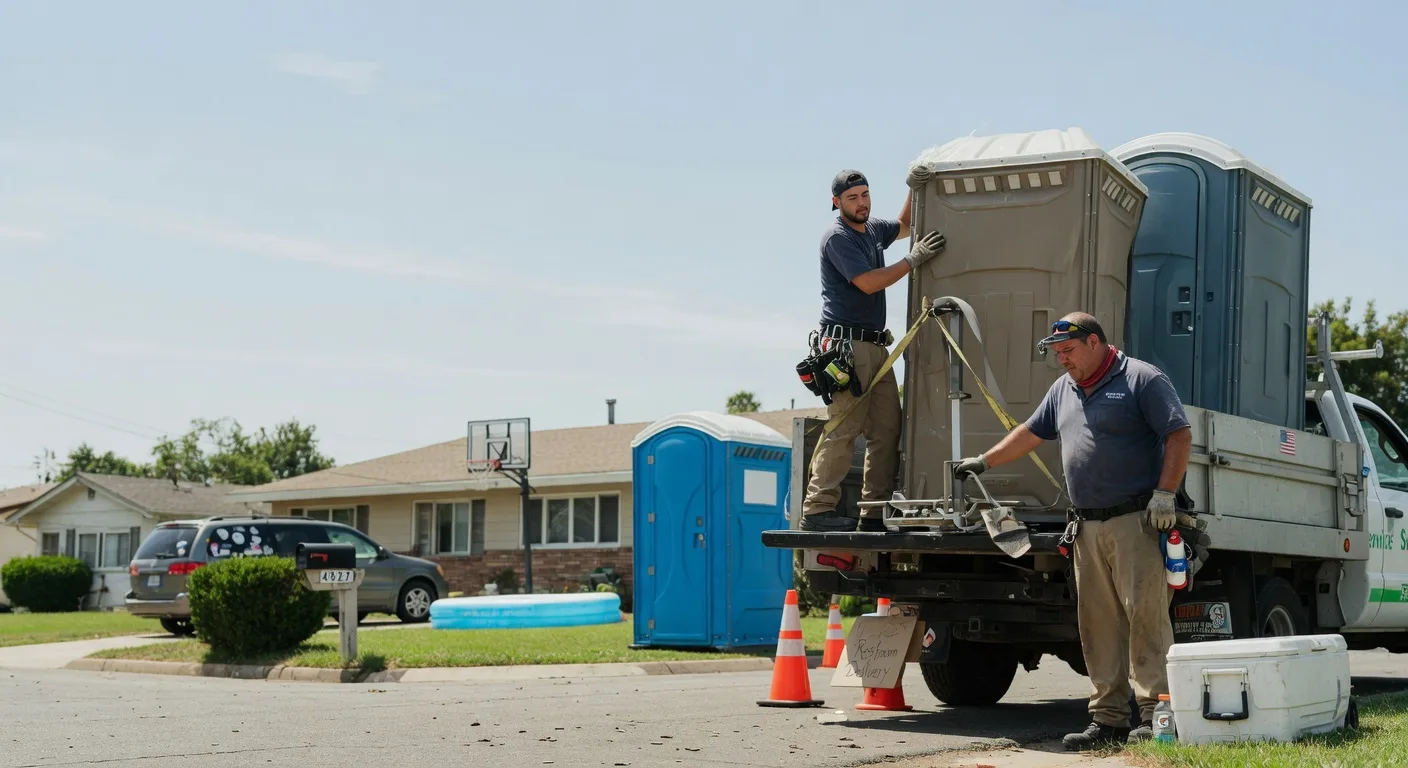 Porta Potty Rental in Moffit, ND near me